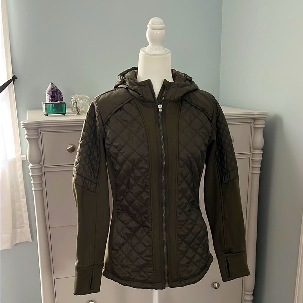 Army Green Women’s Athletic Coat
